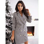 Silk Blend Blazer Dress Luxe Collection Limited Edition