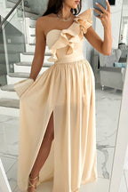 Chloe One Shoulder Dress Signature Collection Exclusive Edition Timeless Elegance