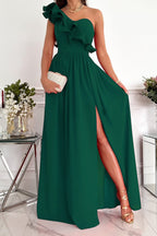 Chloe One Shoulder Dress Signature Collection Exclusive Edition Timeless Elegance