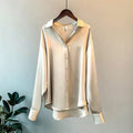 Elegant Women's Long Sleeve Blouse Premium Materials Collection Exclusive