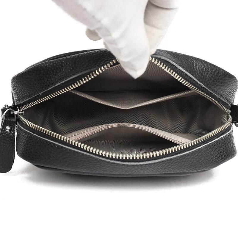 Boxy Crossbody Bag Calfskin Leather Limited Strap