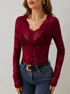 Silk Collection Long Sleeve Top Women Limited Edition Refined Grace Luxury Silhouette