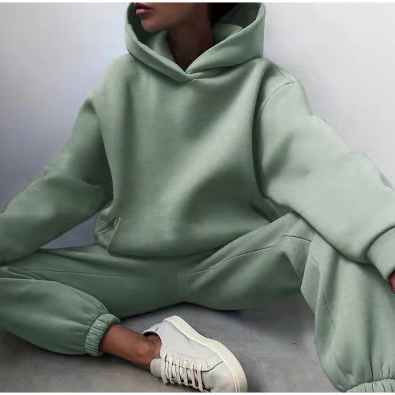 Luxe Velour Womens Loungewear Set Hoodie And Joggers Exclusive Edition