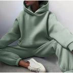 Luxe Velour Womens Loungewear Set Hoodie And Joggers Exclusive Edition