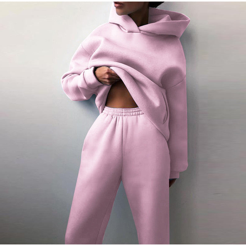 Luxe Velour Womens Loungewear Set Hoodie And Joggers Exclusive Edition