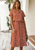 Clara Signature Midi Dress Short Sleeve Luxury Collection Exclusive Edition