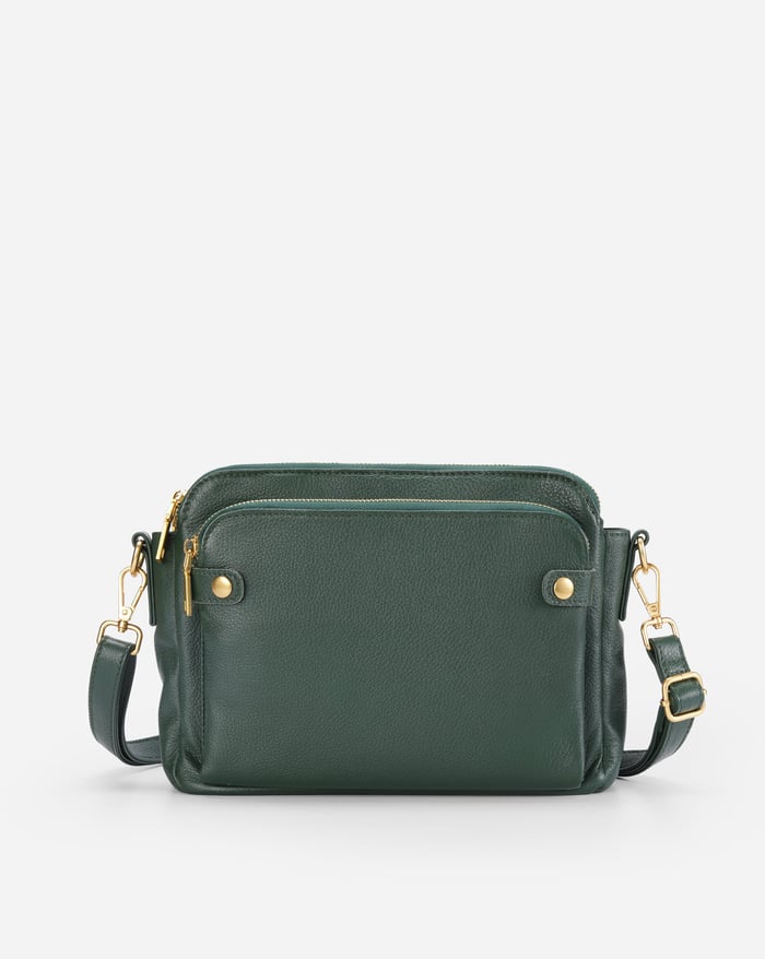 Calfskin Leather Shoulder Bag Timeless Collection Exclusive Edition Refined