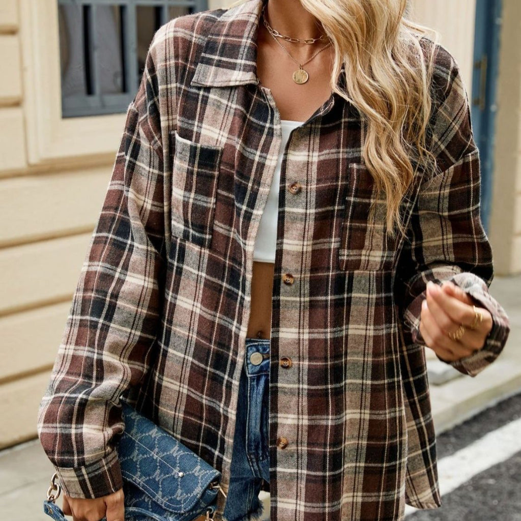 Cotton Heritage Plaid Shirt For Women Premium Cotton Limited Edition Collection
