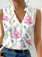 Silk Sleeveless Top For Women Limited Edition Silk Collection Timeless Silhouette
