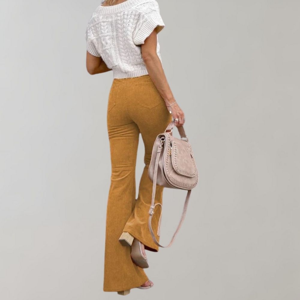 Selvedge Denim High Waisted Flared Jeans Limited Edition Heritage Craft