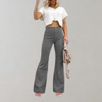 Selvedge Denim High Waisted Flared Jeans Limited Edition Heritage Craft