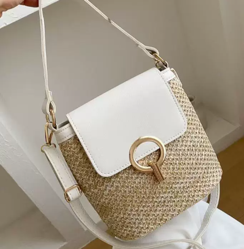 Straw Handbag Summer Collection Timeless Luxury Everyday Elegance Exclusive
