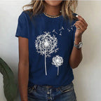 Dandelion Floral Collection T Shirt Exclusive Edition