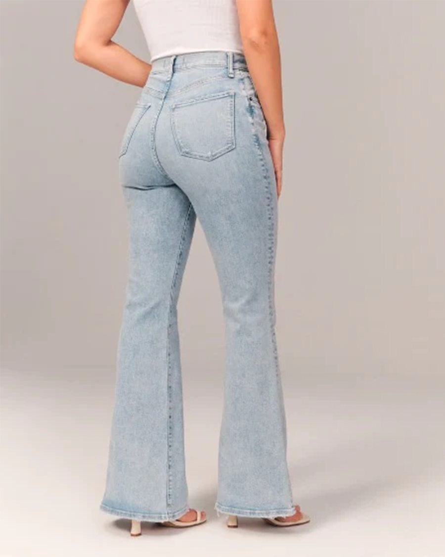 Heritage Collection Premium Denim Bell Bottom Jeans High Waist Exclusive