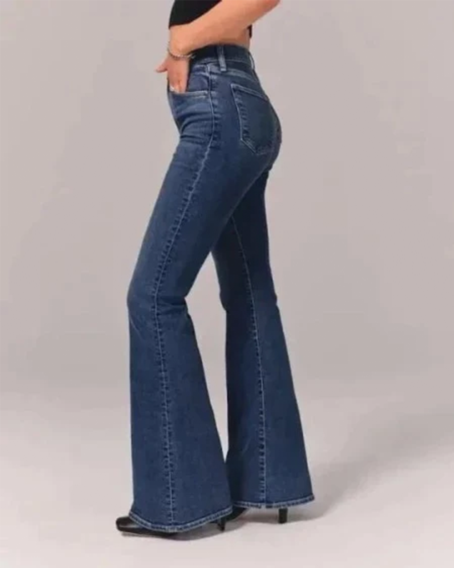 Heritage Collection Premium Denim Bell Bottom Jeans High Waist Exclusive