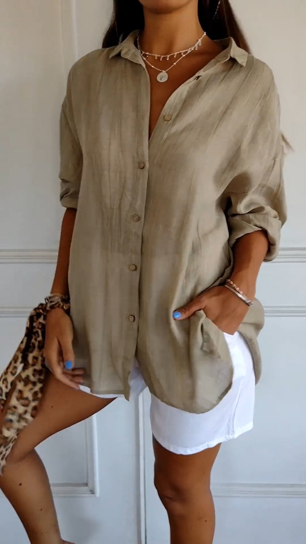 Maya Pleated Blouse Luxe Collection Timeless Elegance Exclusive Heritage