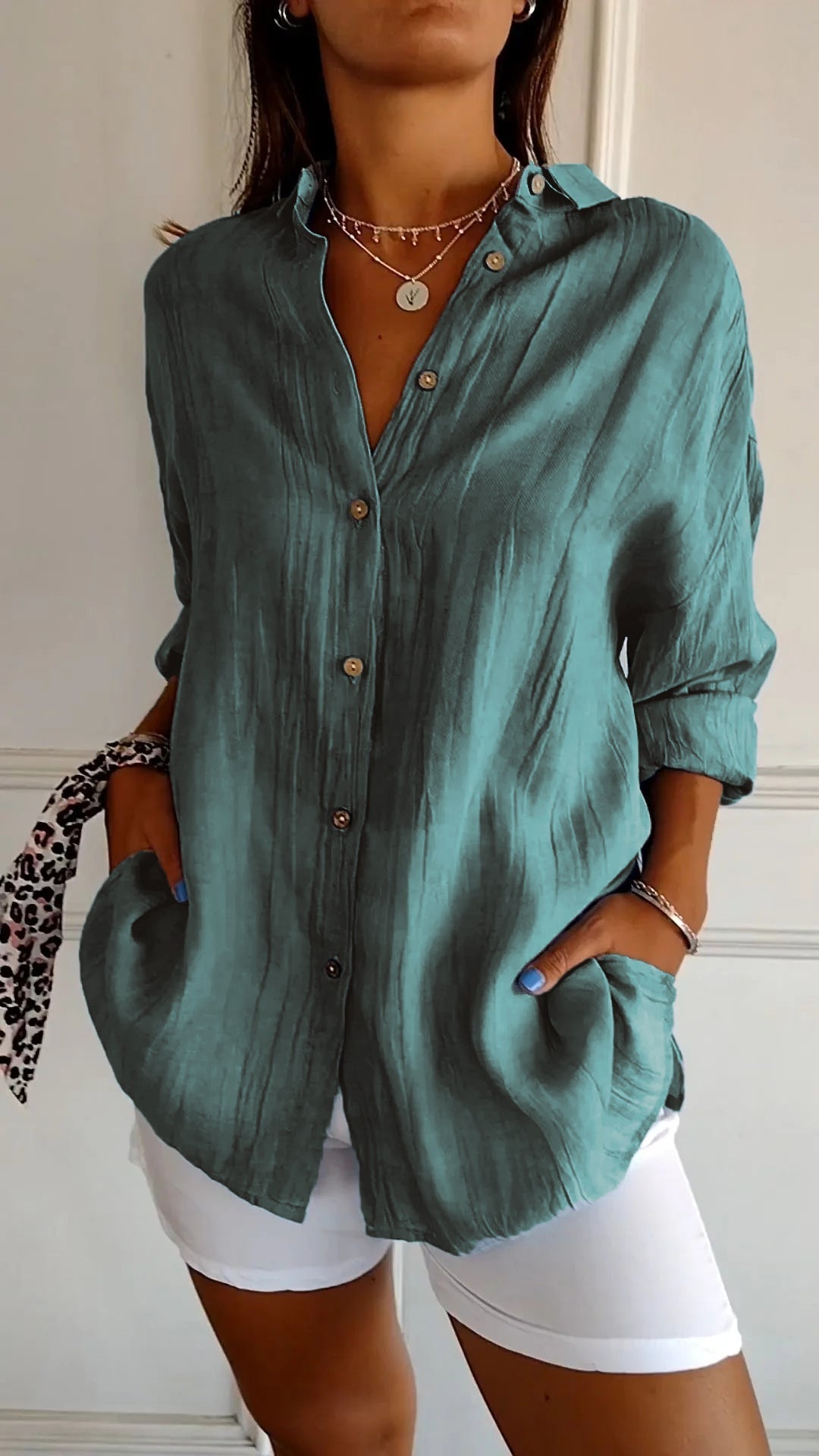 Maya Pleated Blouse Luxe Collection Timeless Elegance Exclusive Heritage
