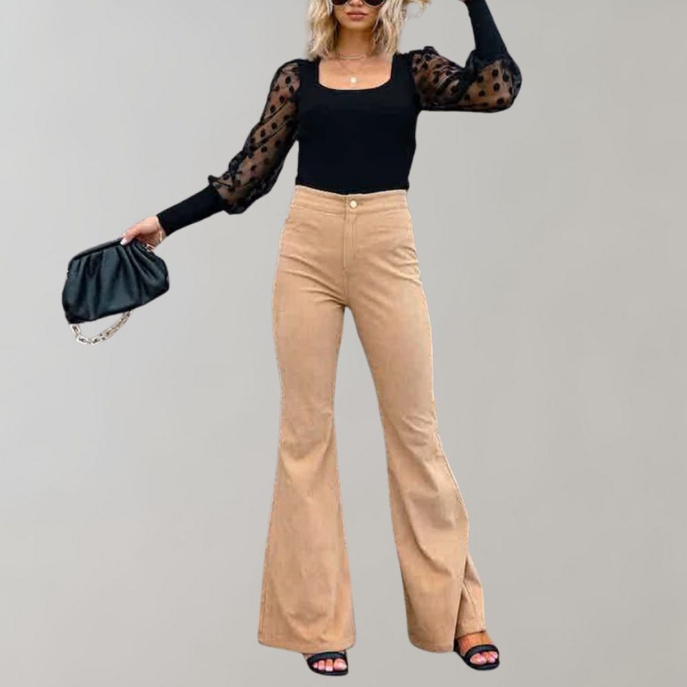 Selvedge Denim High Waisted Flared Jeans Limited Edition Heritage Craft