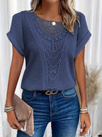 SilkBlend Signature Blouse Reserve Collection Silk Blend Timeless Elegance