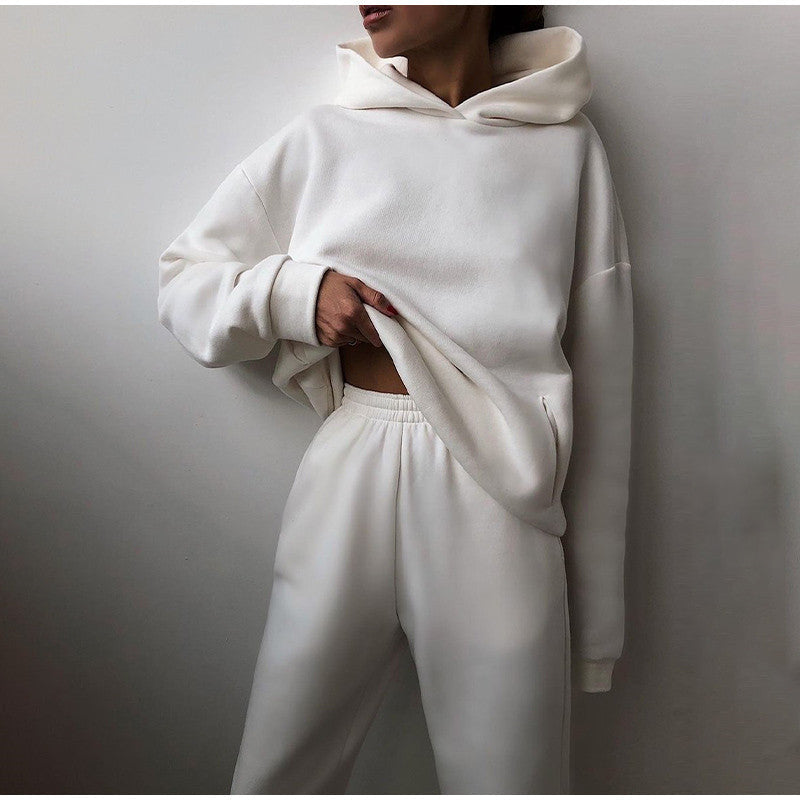 Luxe Velour Womens Loungewear Set Hoodie And Joggers Exclusive Edition
