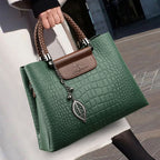 Crocodile Leather Top Handle Satchel Collection Exclusive Edition Limited