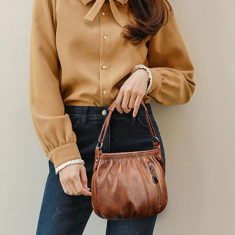 Eleanor Refined Leather Handbag Collection Premium Timeless Limited Edition