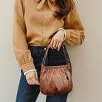 Eleanor Refined Leather Handbag Collection Premium Timeless Limited Edition