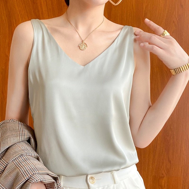 Silky Soft Tank Top Luxe Collection Exclusive Edition Viscose Blend Featherweight Comfort