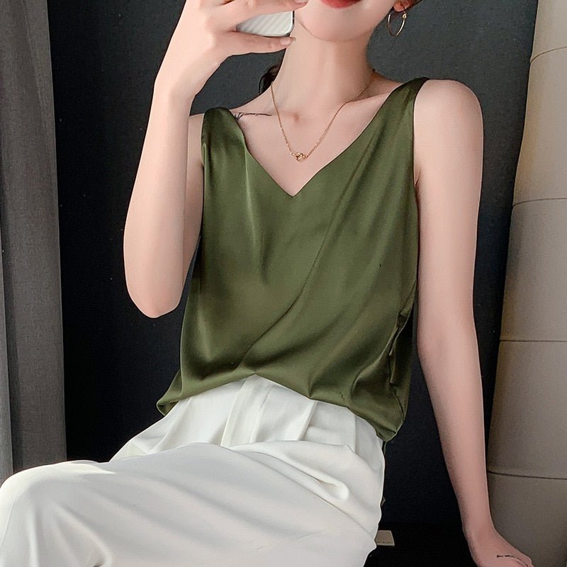 Silky Soft Tank Top Luxe Collection Exclusive Edition Viscose Blend Featherweight Comfort