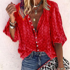 Mira Blouse Luxe Collection Elegant Silhouette Exclusive For Women Timeless Craft